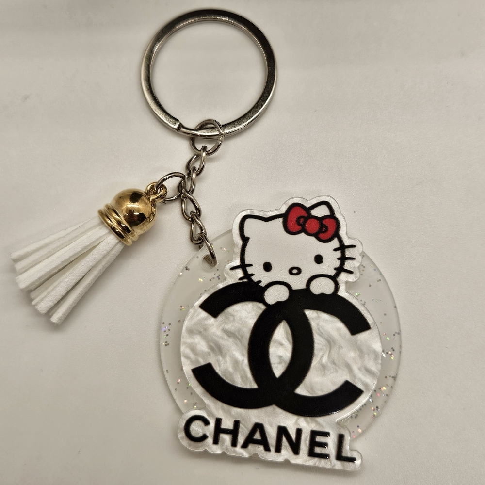 New Glitter Keychain